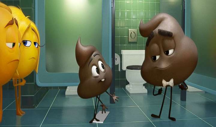 ایموجی مدفوع، گووه، پوووپ یا poop- فیلم ایموجی