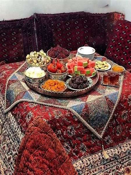 سفره شب یلدا